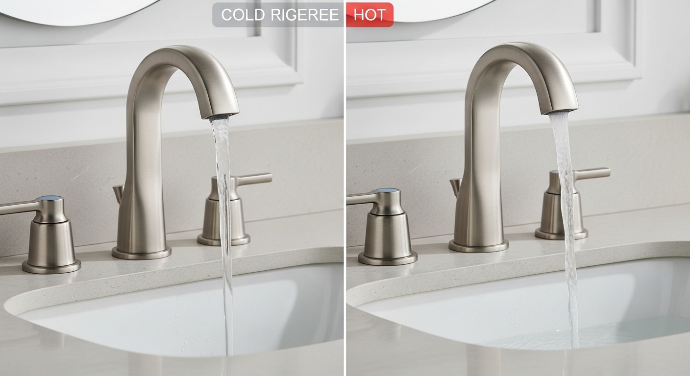 Bathroom Faucet Cold Water Low Pressure — Why Is Only the Cold Side Weak, and How Do You Fix It? 2 bathroom faucet cold water low pressure