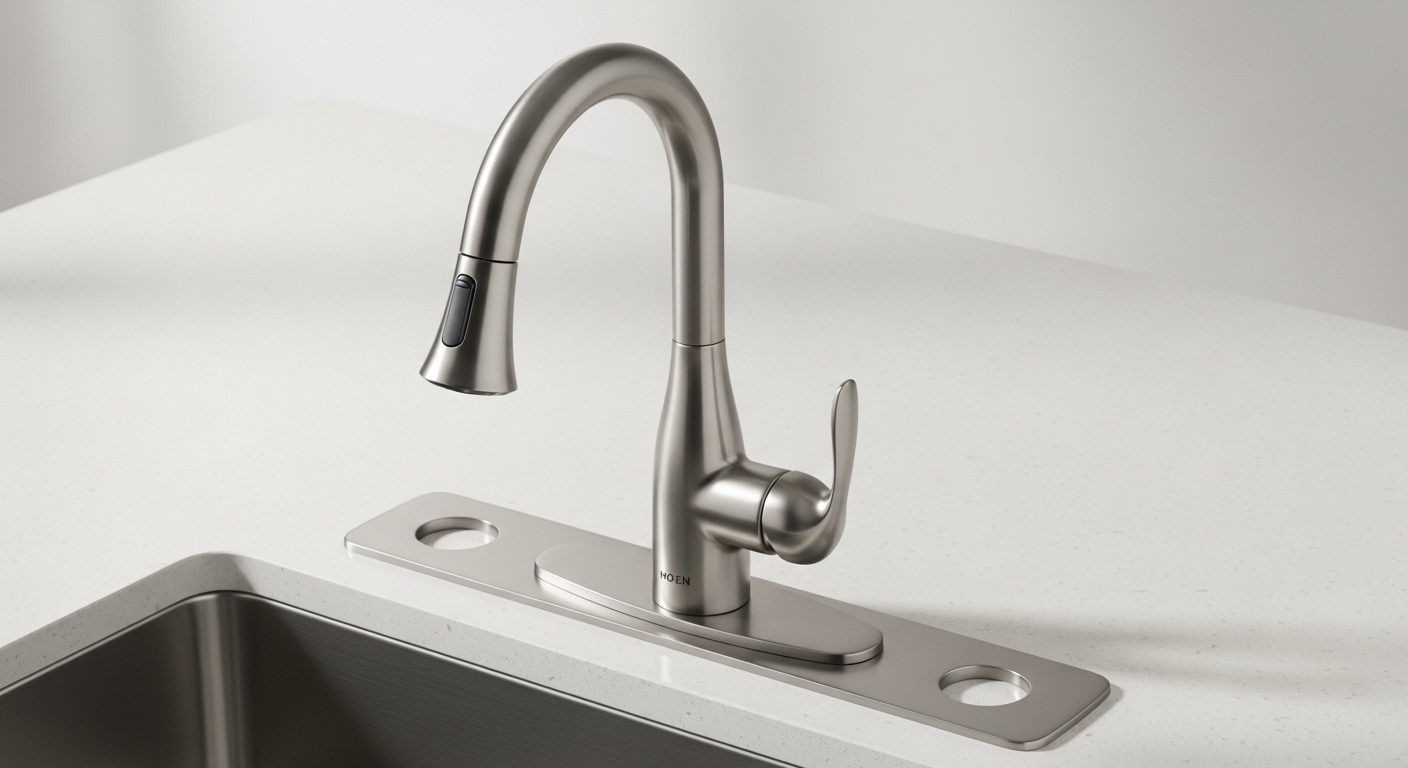 Do You Need a Deck Plate for a Moen Faucet — and How Do You Install One? 2 deck plate for moen faucet