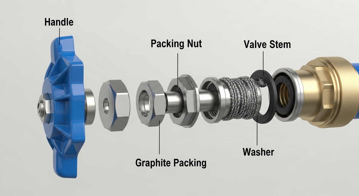 What Is Outdoor Faucet Packing, and How Do You Stop a Leak Around the Handle? 2 outdoor faucet packing