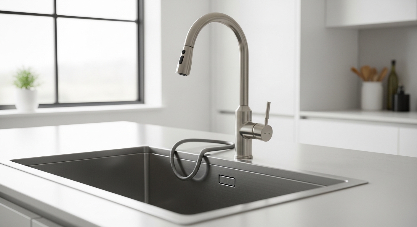 Does a Brushed Nickel Faucet Go With a Stainless Steel Sink? (And How Do You Make It Look Intentional?) 2 does brushed nickel faucet go with stainless steel sink