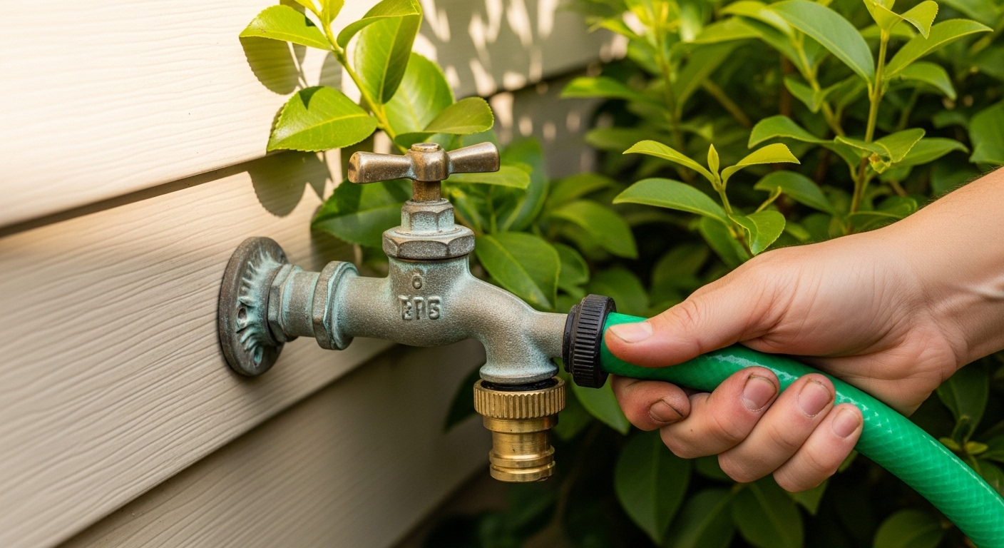 outdoor faucet extender