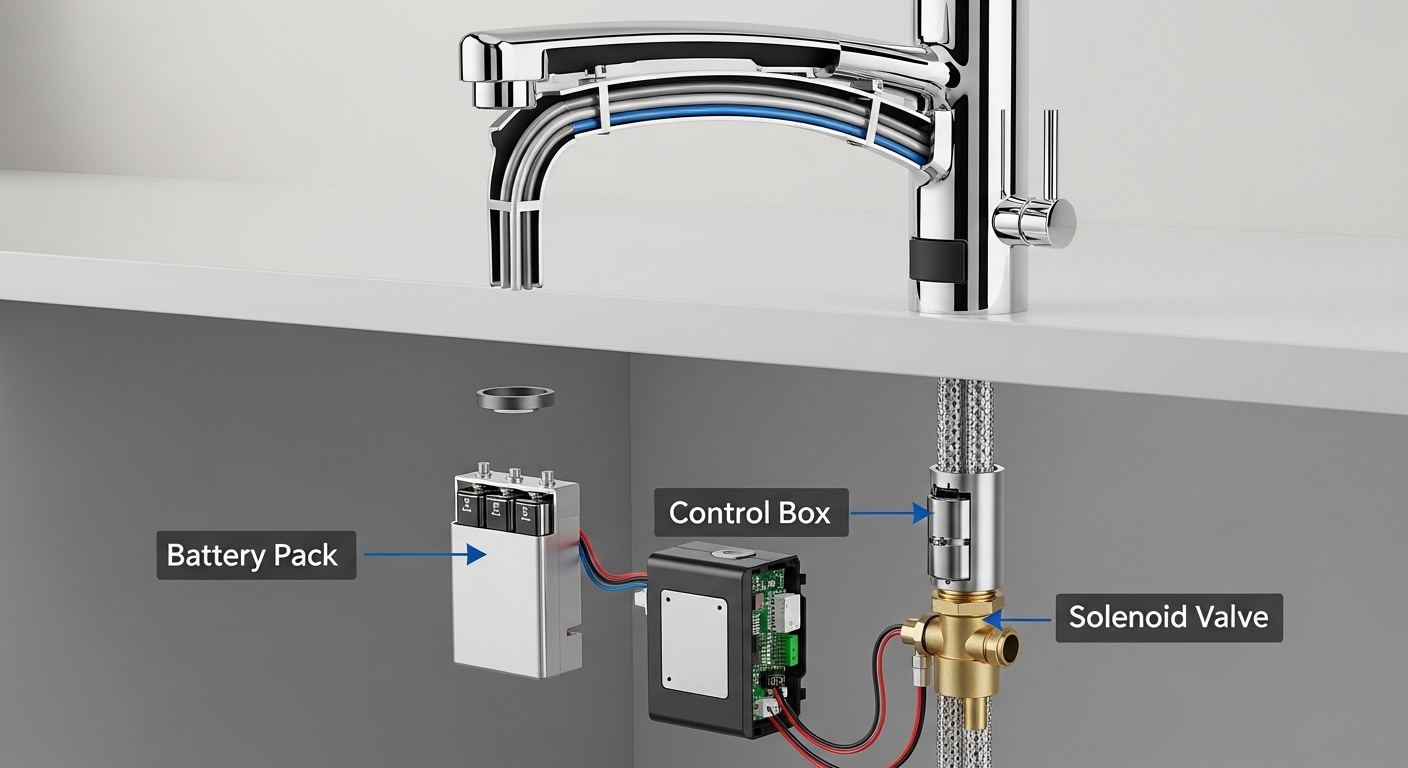 touch faucet stopped working