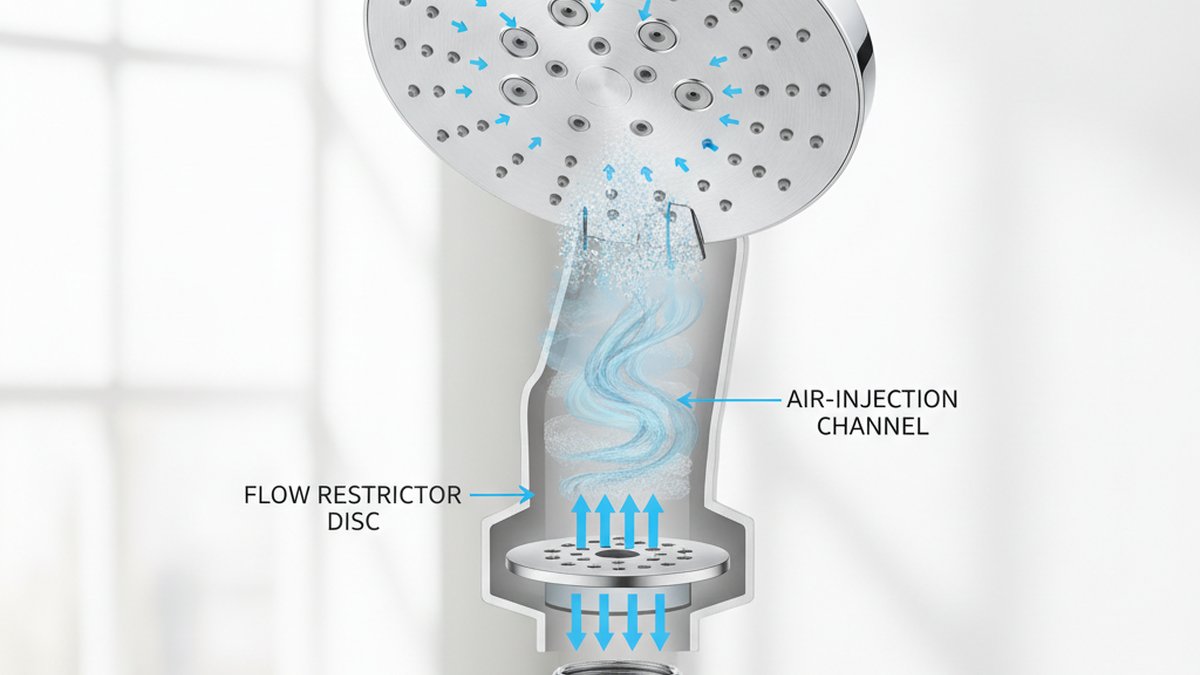 How Do Low Pressure Shower Heads Work — and How Do You Fix Weak Flow? 2 how do low pressure shower heads work