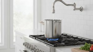 What’s the Right Pot Filler Faucet Height From Floor — and How High Should You Mount It Over Your Range?